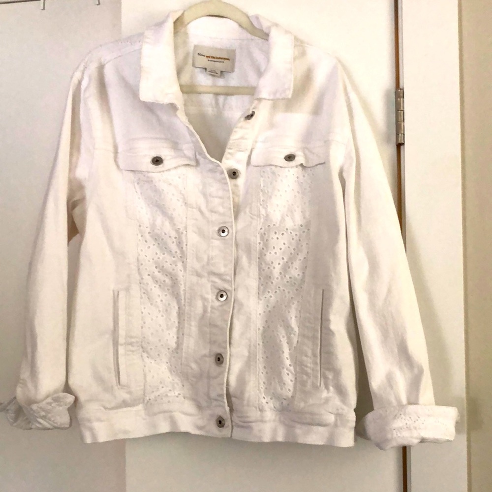 White Jean Jacket